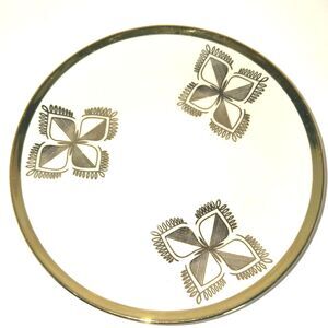 Vintage Z & Co Tirschenreuth Bavaria Teacup Saucer Replacement Plate Dish Gold